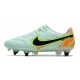 Nike Tiempo Legend IX Elite SG Anti-Clog Verde Orzo Blu Nerastro Arancione Total