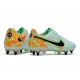 Nike Tiempo Legend IX Elite SG Anti-Clog Verde Orzo Blu Nerastro Arancione Total