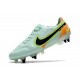 Nike Tiempo Legend IX Elite SG Anti-Clog Verde Orzo Blu Nerastro Arancione Total