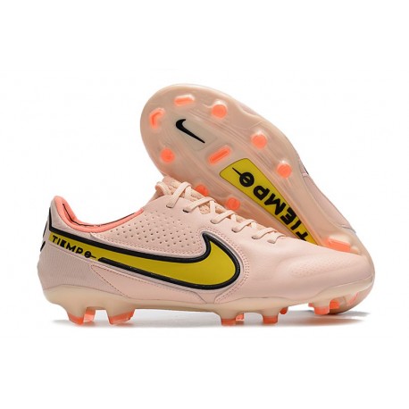 Nike Tiempo Legend 9 Elite FG Guava Ghiaccio Giallo Strike Sunset Glow