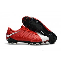 Nike Hypervenom Phantom 3 Scarpe Da Calcetto Con Tacchetti - Rosso Bianco