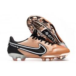 Nike Tiempo Legend 9 Elite FG Uomo Rame Metallico Bianco Off Noir