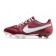 Nike Tiempo Legend 9 Elite FG Uomo Team Rosso Bianco Ibisco Mistico