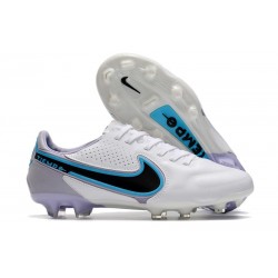 Nike Tiempo Legend 9 Elite FG Uomo Bianco Nero