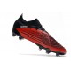 Scarpe da calcio adidas Predator Edge.1 L FG Nero Bianco Rosso