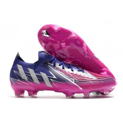 Scarpe da calcio adidas Predator Edge.1 L FG Team Collegiate Viola Argento