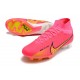 Nike Zoom Mercurial Superfly IX Elite Fg Rosa Giallo