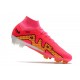 Nike Zoom Mercurial Superfly IX Elite Fg Rosa Giallo