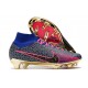 Nike Zoom Mercurial Superfly IX Elite Fg Rosa Blu