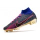 Nike Zoom Mercurial Superfly IX Elite Fg Rosa Blu