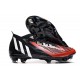 adidas Predator Edge.1 FG Uomo Nero Bianco Rosso