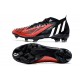 adidas Predator Edge.1 FG Uomo Nero Bianco Rosso