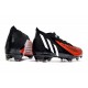 adidas Predator Edge.1 FG Uomo Nero Bianco Rosso