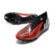 adidas Predator Edge.1 FG Uomo Nero Bianco Rosso