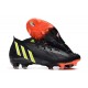 adidas Predator Edge.1 FG Uomo Nero Giallo