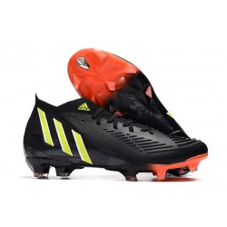 adidas Predator Edge.1 FG Uomo Nero Giallo