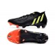 adidas Predator Edge.1 FG Uomo Nero Giallo