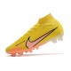 Nike Air Zoom Mercurial Superfly IX Elite AG Giallo Strike Sunset Glow Barely Grape