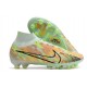 Nike Air Zoom Mercurial Superfly IX Elite AG Verde Orzo Blu Nerastro Arancione Total