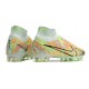 Nike Air Zoom Mercurial Superfly IX Elite AG Verde Orzo Blu Nerastro Arancione Total