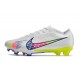 Nike Zoom Mercurial Vapor 15 Elite FG Bianco Blu Rosa