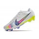 Nike Zoom Mercurial Vapor 15 Elite FG Bianco Blu Rosa