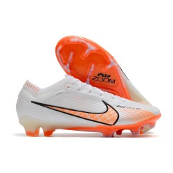 Nike Zoom Mercurial Vapor 15 Elite FG Bianco Arancio