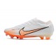 Nike Zoom Mercurial Vapor 15 Elite FG Bianco Arancio