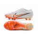 Nike Zoom Mercurial Vapor 15 Elite FG Bianco Arancio