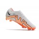 Nike Zoom Mercurial Vapor 15 Elite FG Bianco Arancio