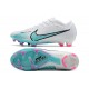 Nike Zoom Mercurial Vapor 15 Elite FG Bianco Blu Baltico Rosa Blast Indigo Haze