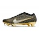 Nike Zoom Mercurial Vapor 15 Elite FG Nero Argento Oro