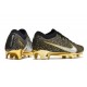 Nike Zoom Mercurial Vapor 15 Elite FG Nero Argento Oro