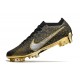 Nike Zoom Mercurial Vapor 15 Elite FG Nero Argento Oro