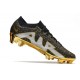 Nike Zoom Mercurial Vapor 15 Elite FG Nero Argento Oro