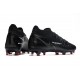 Nike Phantom GT2 Elite Dynamic Fit FG Nero Grigio Fumo Scuro Bianco