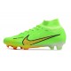 Nike Air Zoom Mercurial Superfly 9 Elite Fg Verde Giallo