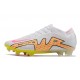 Nike Zoom Mercurial Vapor 15 Elite FG Bianco Giallo Rosa