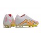 Nike Zoom Mercurial Vapor 15 Elite FG Bianco Giallo Rosa