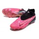 Scarpe Nike Phantom GX Elite DF FG Rosa Nero