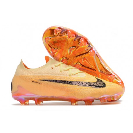 Nike Phantom GX Gripknit Elite FG Citron Tint Borgogna Crush