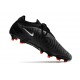 Nike Phantom GX Gripknit Elite FG Nero Summit Bianco Grigio Fumo Scuro