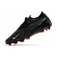 Nike Phantom GX Gripknit Elite FG Nero Summit Bianco Grigio Fumo Scuro