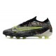 Nike Phantom GX Gripknit Elite FG Nero Volt Bianco Blu Glow