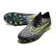 Nike Phantom GX Gripknit Elite FG Nero Volt Bianco Blu Glow