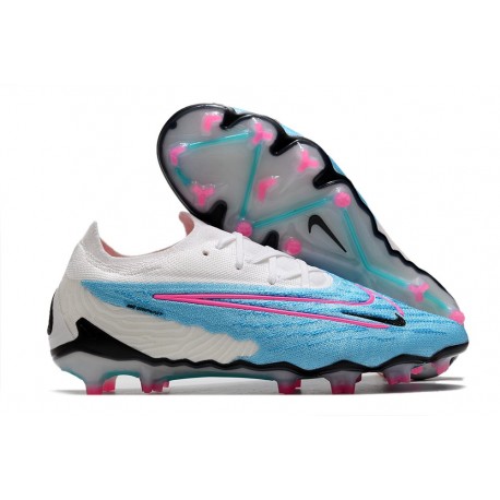 Nike Phantom GX Gripknit Elite FG Blu Baltico Rosa Blast Bianco Laser Blu