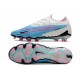 Nike Phantom GX Gripknit Elite FG Blu Baltico Rosa Blast Bianco Laser Blu