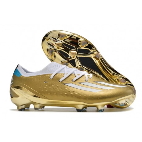 adidas Scarpe Calcio X Speedportal.1 FG Oro Bianco