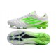 Adidas X Speedportal 99 Pelle.1 FG Ftwr Bianco Verde Solare