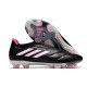 Scarpe da Calcio adidas Copa Pure+ FG Nero Core Zero Metallico Rosa Shock Team